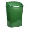 Affaldsspand m/vippelåg, 15 L, grøn