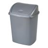 Affaldsspand m/vippelåg, 26 L, grå