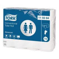 Tork toiletpapir 2-lag T4 - 24 ruller