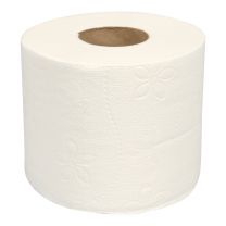 Toiletpapir, 2 lags hvid nyfiber - 56 rl