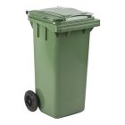 Mini affaldscontainer grøn - 120 liter  