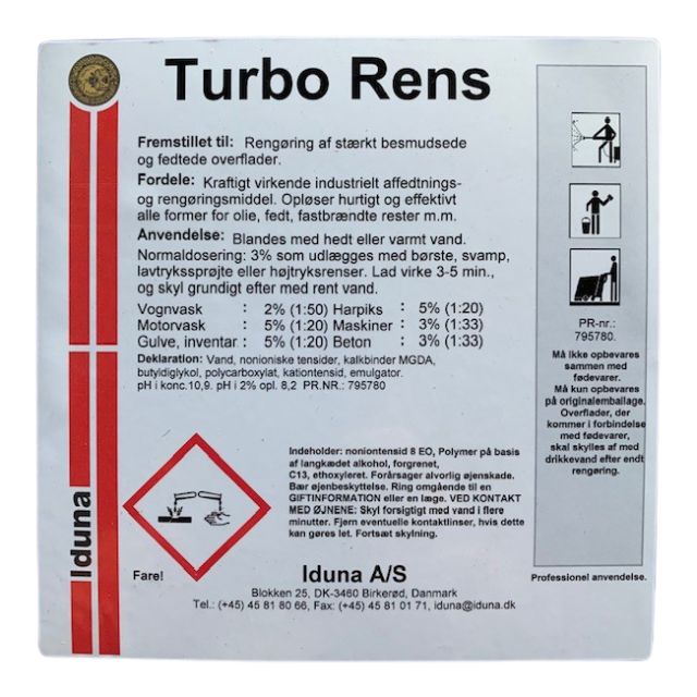 Turbo Rens - 21 kg