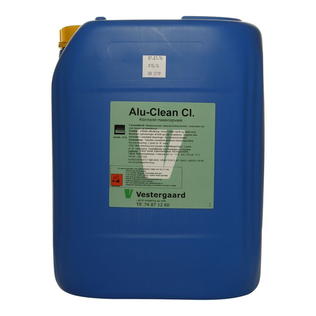 Alu Clean maskinopvask med klor -12,5 kg