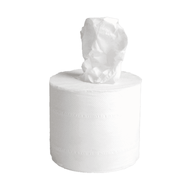 Læs mere om Toiletpapir MINI 2-lags, 12 rl, 111 m Smart mini toiletpapir med centerudtræk – hvidt 2-lags nyfiber toiletpapir, 111 meter til professionelle dispensere