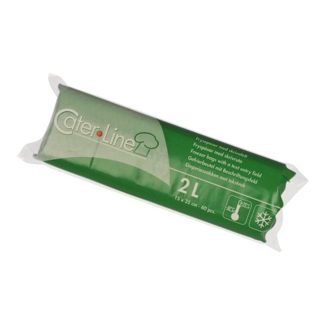 Fryseposer 2 liter - 60 stk