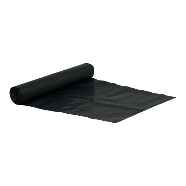 Affaldssæk sort 70x110 cm, 100 L - 10 rl