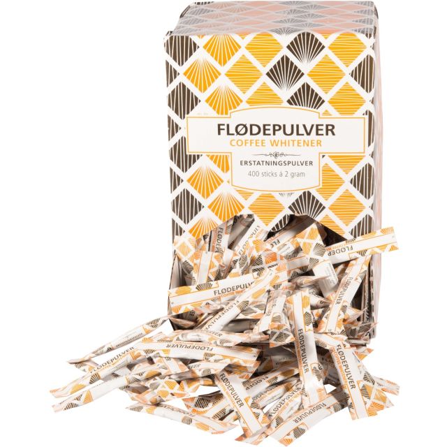 Kaffeflødesticks, 2,5g - 400 stk