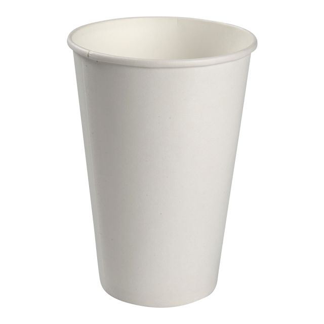 Papbæger 40 cl,ø8,9 cm hvid - 1000 stk