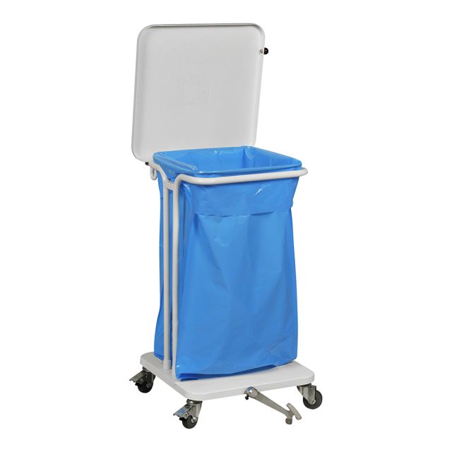Sækko-Boy hvid - 40 liter incl. pedal