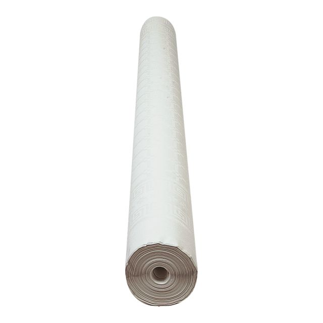 Borddug Damask - hvid - 50 meter