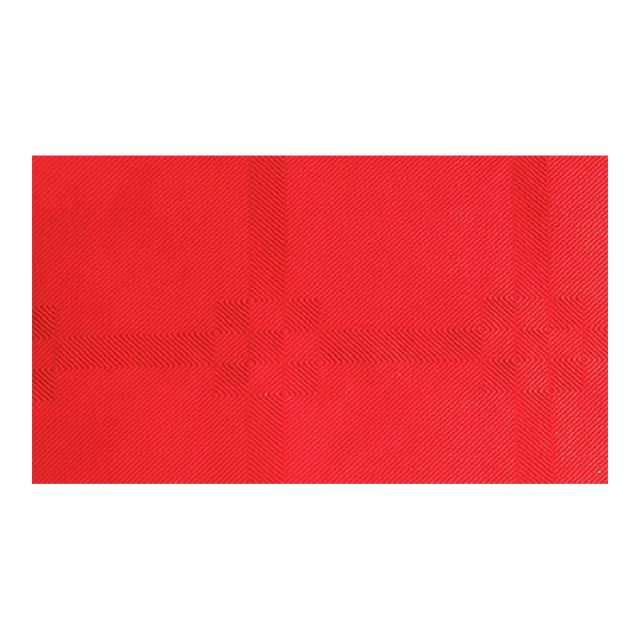 Borddug Damask - rød - 50 m