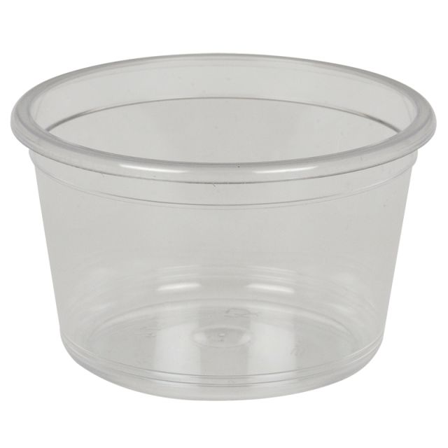 Marmelade/smør-bæger, klar - 2000 stk.