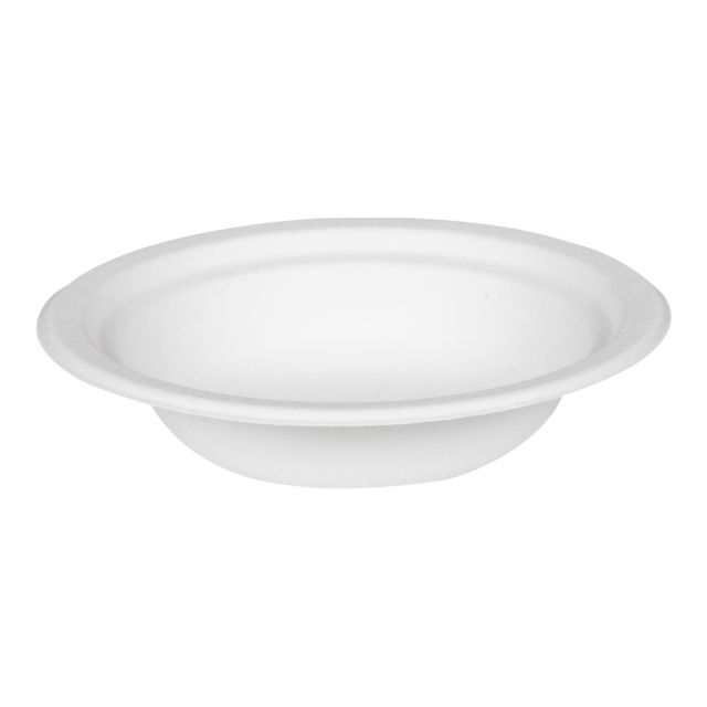 Miljøskål dyb sukkerrør Ø18cm - 1000 stk