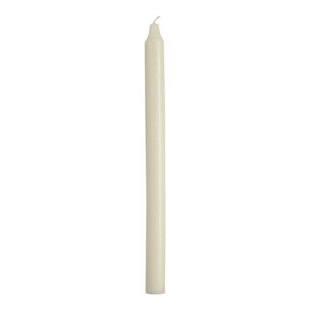 Rustiklys 29 cm, Ø2,1 cm, creme - 50 stk