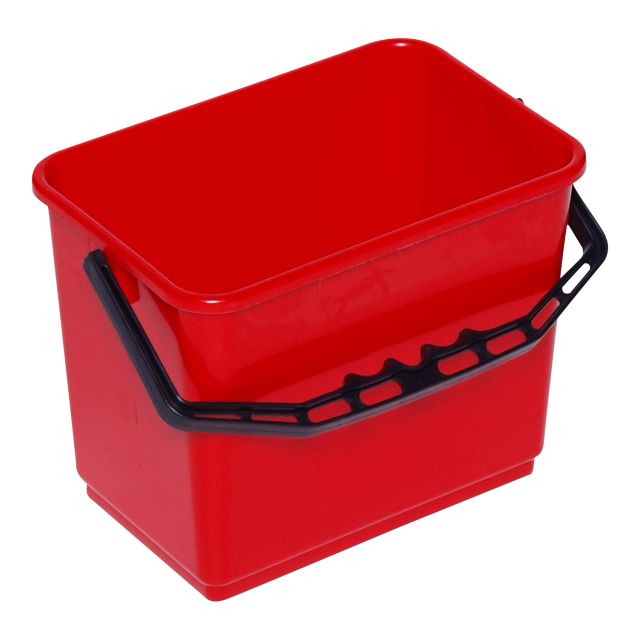 Spand 4 liter - rød
