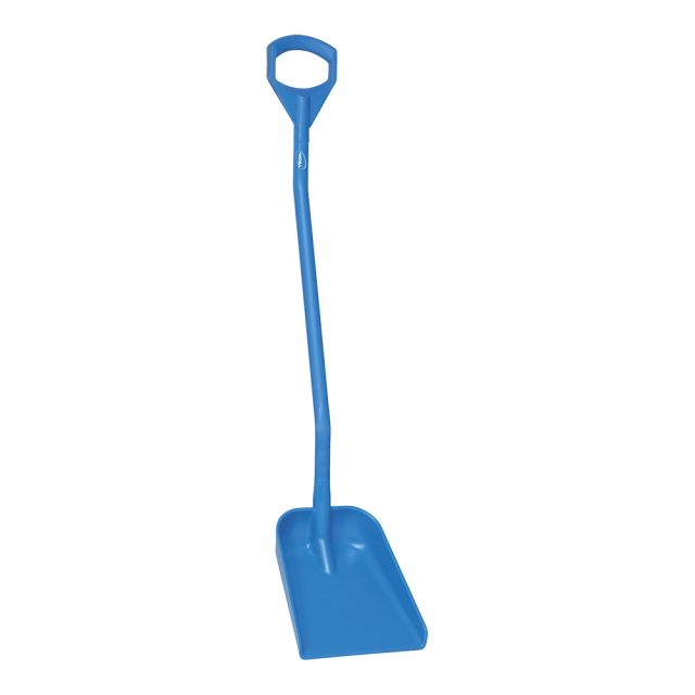 Ergonomisk skovl, blå - 1280 mm  