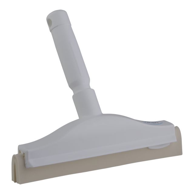 Håndskraber fast led - 25 cm - hvid