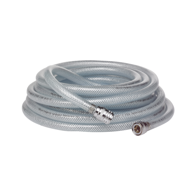 Læs mere om Koldtvandsslange 10 m transparent 1/2" Vikan koldtvandsslange 10 meter transparent med 1/2 tomme Q-koblinger