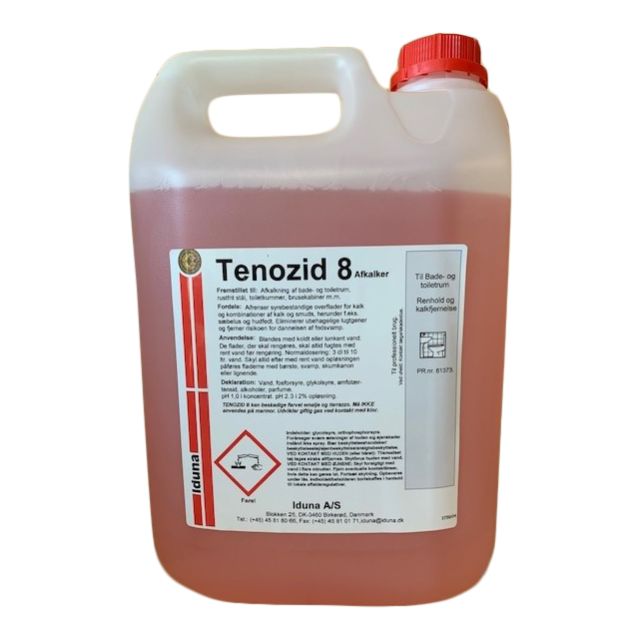 Tenozid 8 Kalkfjerner - 2x5 kg