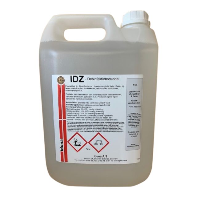 IDZ desinfektionsmiddel - 5 liter