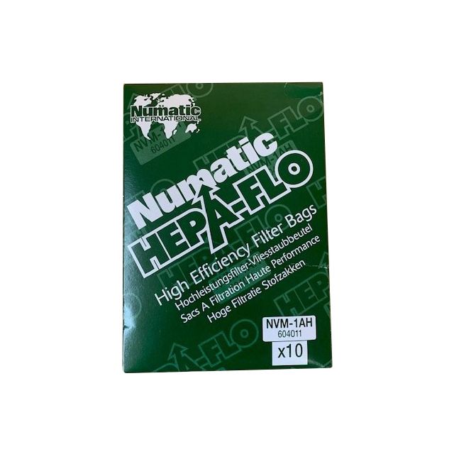 NUMATIC støvsugerpose NVM-1AH  10 stk
