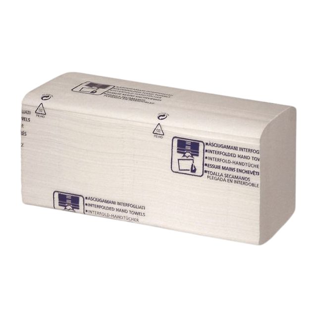 Håndklædeark I-fold, 21,6x32 - 2500 ark
