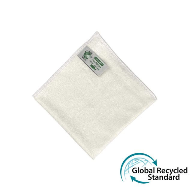 Microfiberklud Tentax 32x32 cm - hvid