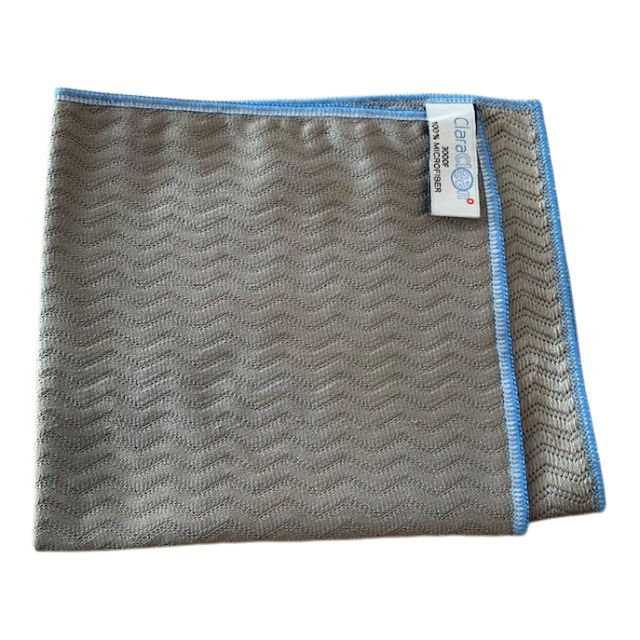 CC microfiber glasklud 35x35 cm, grå