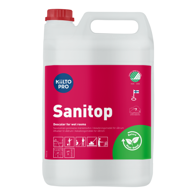 Kiilto Pro Sanitop Sanitetsrengøring 5 L
