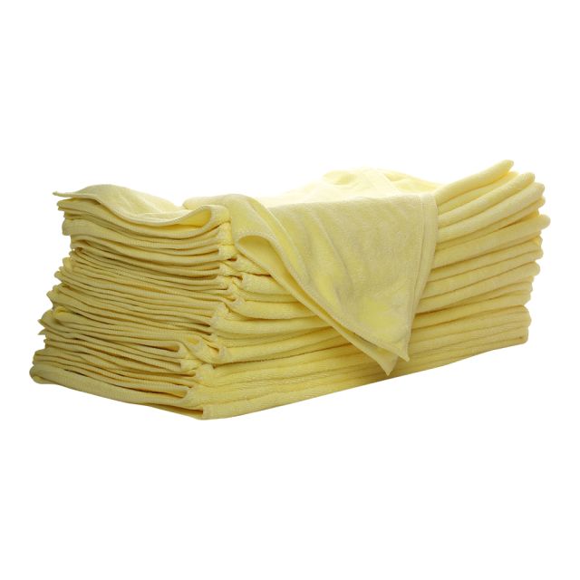 Malkeklud microfiber 40x40 cm - gul