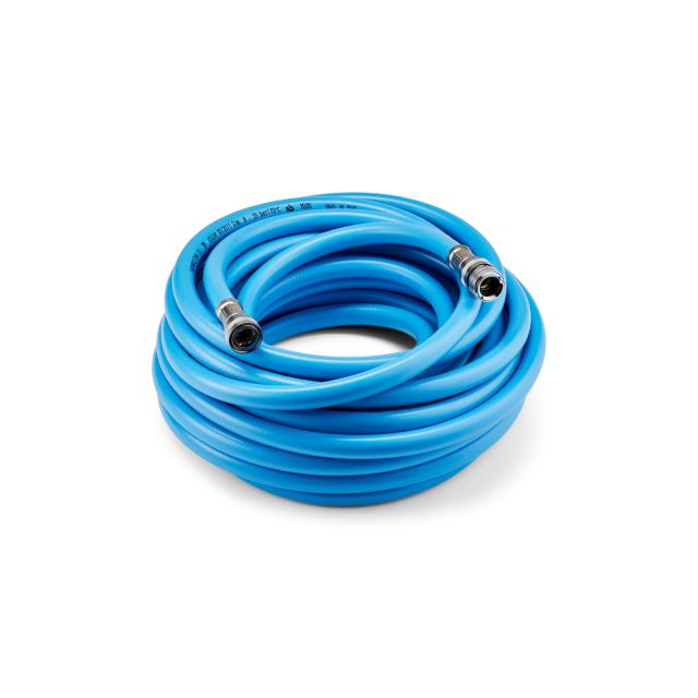 Læs mere om Hedtvandsslange 15 m blå 1/2" NITO hedtvandsslange 15 meter blå til professionel rengøring med varmt vand
