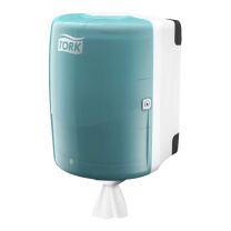 Tork Dispenser W2 - Turkis/Hvid UDGÅR