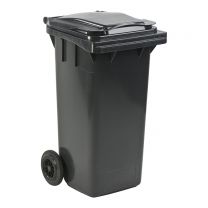 Mini affaldscontainer grå - 120 liter
