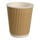Kaffebæger brun 24 cl, Ø9 cm - 500 stk