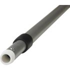 Teleskopskaft alu/sort 100 -180 cm