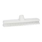 Gulvskrubbe 290 mm, stiv, hvid