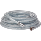 Vikan koldtvandsslange 10 meter transparent med 1/2 tomme Q-koblinger