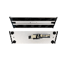 Clean Plus T.F. moppefremfører 30 cm i aluminium med velcro